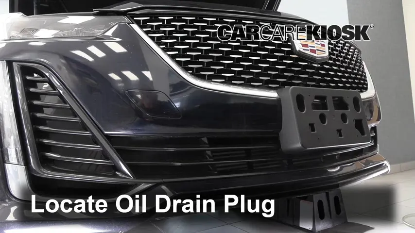 2020 Cadillac CT5 Premium Luxury 2.0L 4 Cyl. Turbo Huile Changer l'huile et le filtre à huile